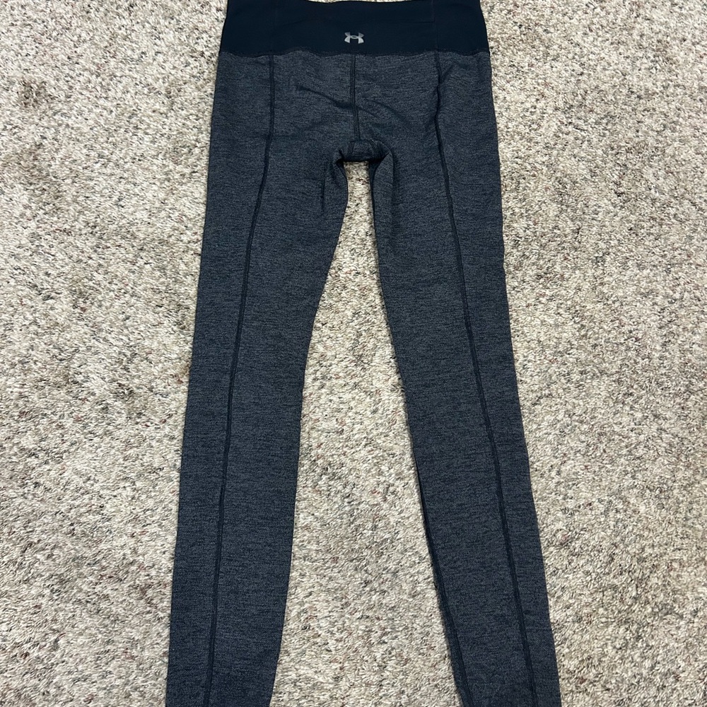 Under Armour Thermal Leggings – XS (Est.), Fleece-Lined for Warmth